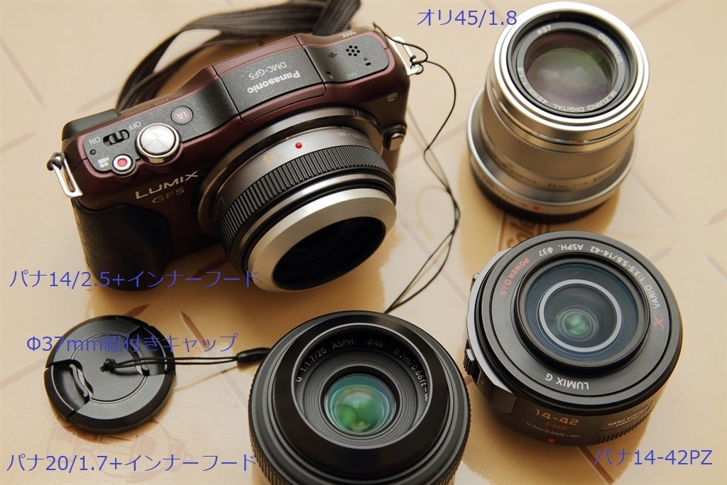 レンズプロテクター装着時のガタつき』 パナソニック LUMIX G 20mm/F1