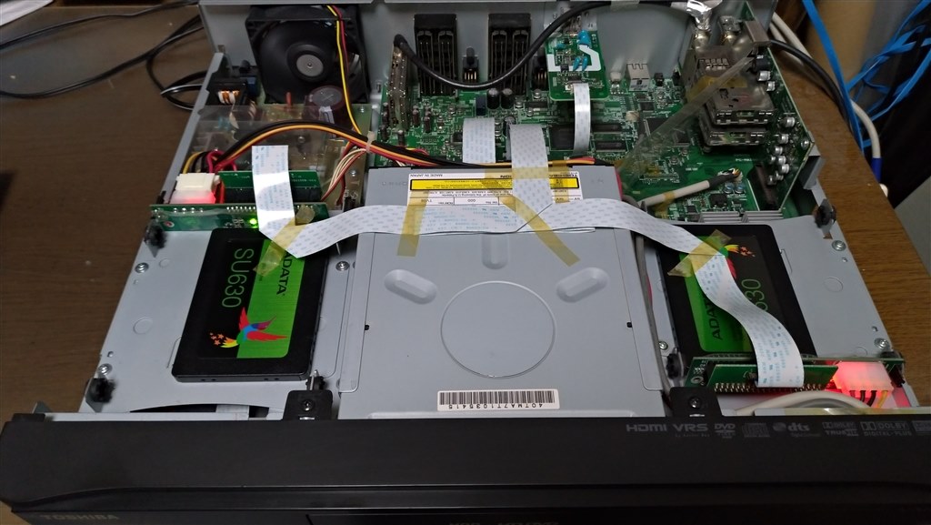 HDD→SSDへの換装』 東芝 HD DVD VARDIA RD-A600 のクチコミ掲示板 ...