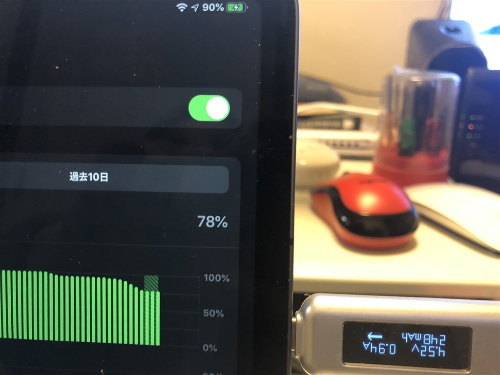 USB A to C ケーブルでは充電は出力不足？』 Apple iPad Pro 11