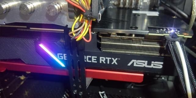 LEDのカラーの固定』 ASUS DUAL-RX5700-O8G-EVO [PCIExp 8GB] の