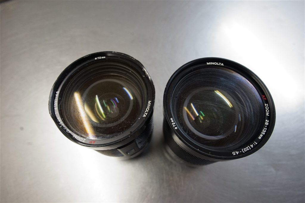 ニコイチで復活させてみた（笑）』 コニカ ミノルタ AF ZOOM 28-135mm
