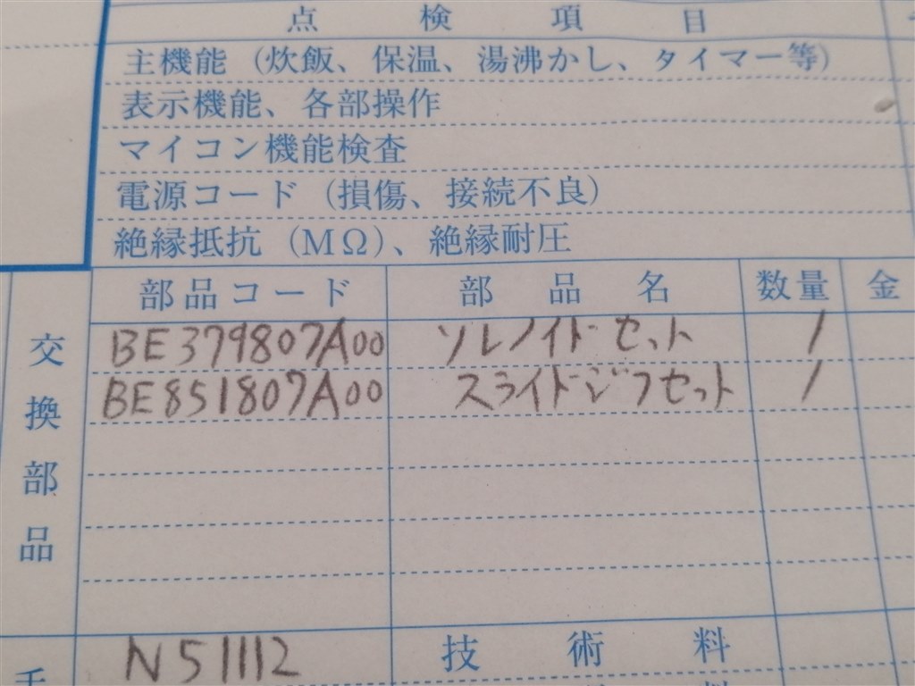 早速故障表示が出てしまった 象印 炎舞炊き Nw Es07 のクチコミ掲示板 価格 Com