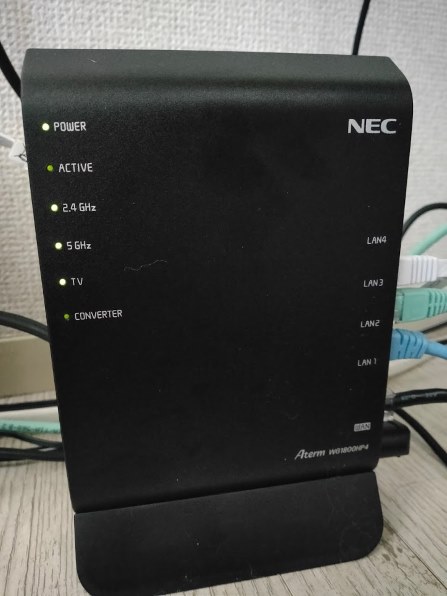 NEC Aterm WG1800HP4 PA-WG1800HP4投稿画像・動画 - 価格.com