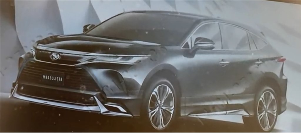 新品 未使用 ハリアー 80 モデリスタ グランブレイズスタイル 左一式