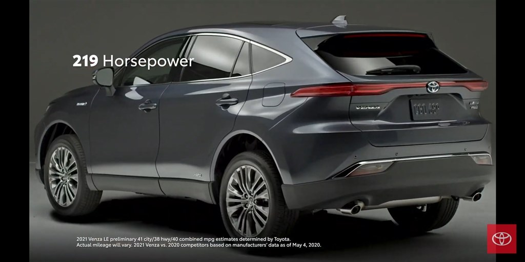 新型ヴェンザ(ハリアー)発表！スレートグレーメタリック？』 トヨタ