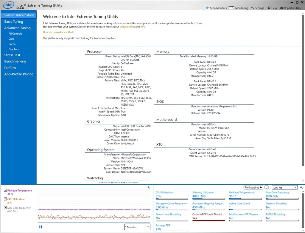 9900k BIOS設定デフォルトでもフリーズしてしまう・・・（泣