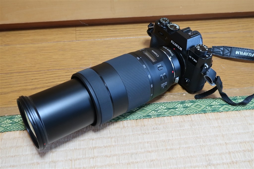 Fringer FR-FX2と Canon EF70-300mm F4-5.6 IS II USM』 富士フイルム