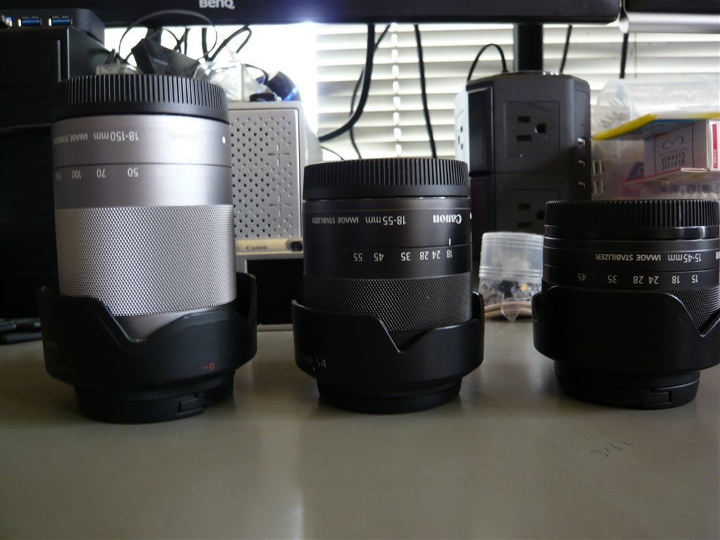 EF-M18-55 と比べて』 CANON EF-M15-45mm F3.5-6.3 IS STM ...