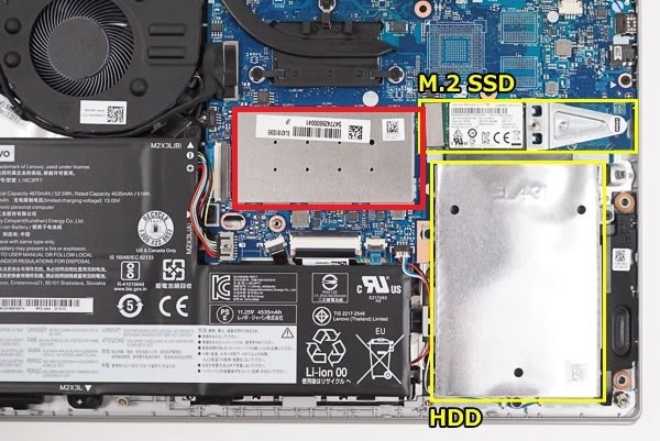 メモリ増設できますか？』 Lenovo IdeaPad S340 Core i7・8GBメモリー 