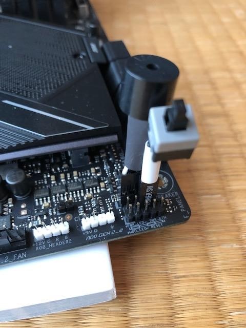 組み立て後、電源が入りません。。。』 ASUS ROG STRIX X570-F