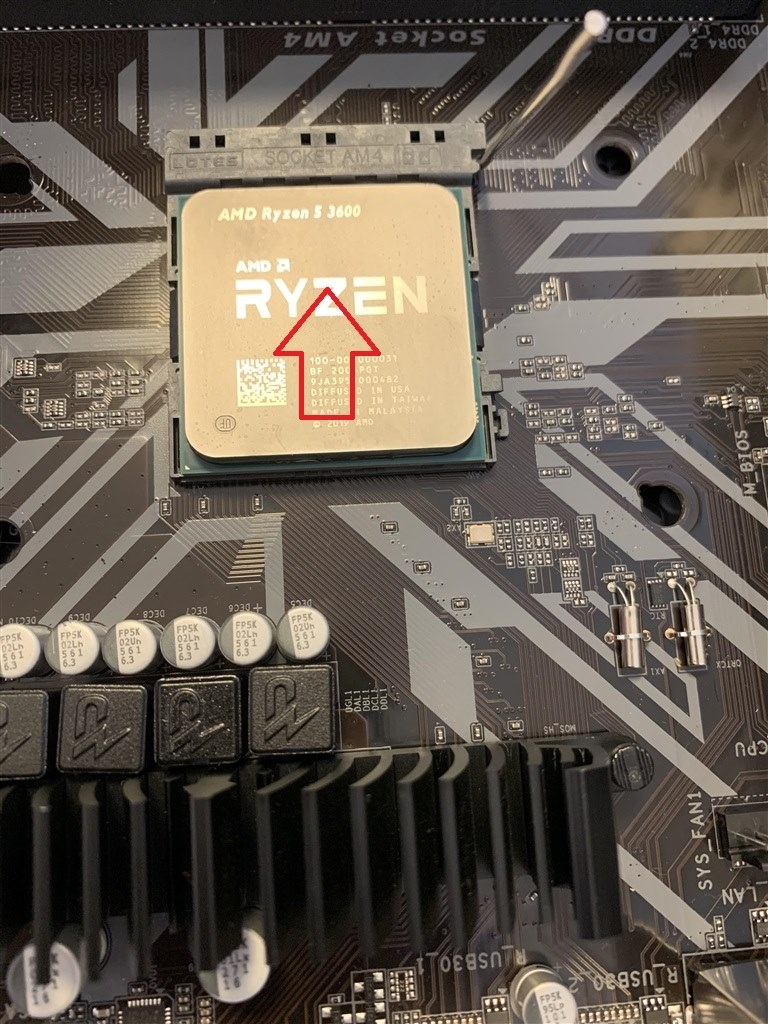 【新品】AMD RYZEN 5   3600 AM4マザーボード対応　【未開封】