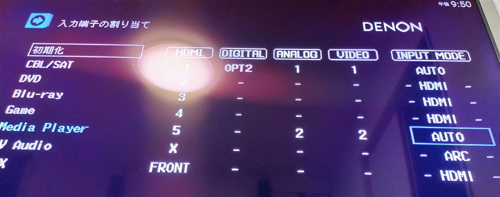 AVR-X1600Hに ワイヤレスマイク接続方法』 DENON AVR-X1600H の