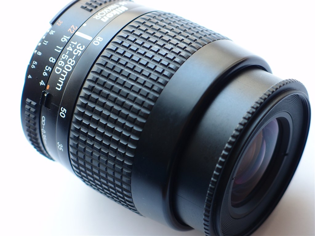 Ai AF Zoom Nikkor 35-80mm F4-5.6D ｢NEW｣の識別ポイントは