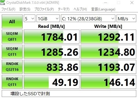 SSDとメモリを増設しました』 HP HP Desktop M01-F0108jp 価格.com限定