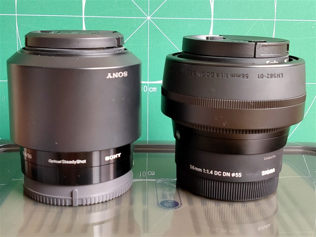 SEL５０ｆ１８との比較をお願いします。』 シグマ 56mm F1.4 DC DN [ソニーE用] のクチコミ掲示板 - 価格.com