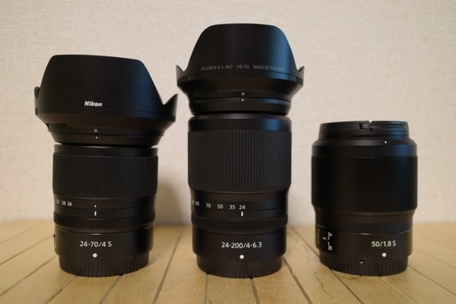 NIKON  NIKKOR Zマウント　レンズ　24-200mm f4-6.3