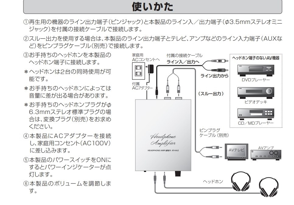 プレーヤー アンプ つなぎ方 コレクション