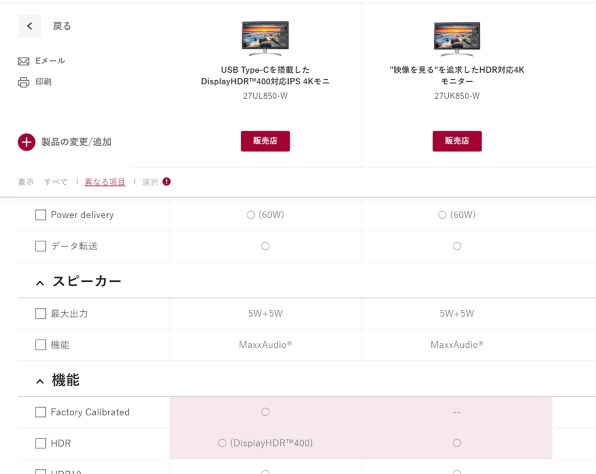 LGエレクトロニクス 27UK850-W [27インチ ホワイト] 価格比較 - 価格.com