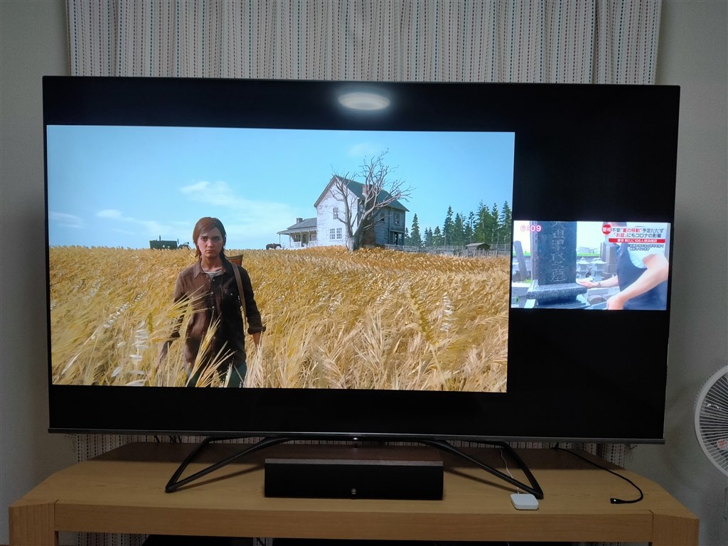 ハイセンス 75インチ 液晶テレビ 画面ひび割れあり　75A6G 到着しました。』 ハイセンス 75U8F [75インチ] のクチコミ掲示板