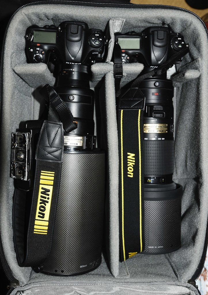 カメラバックは何を使っていますか？』 ニコン AF-S NIKKOR 180