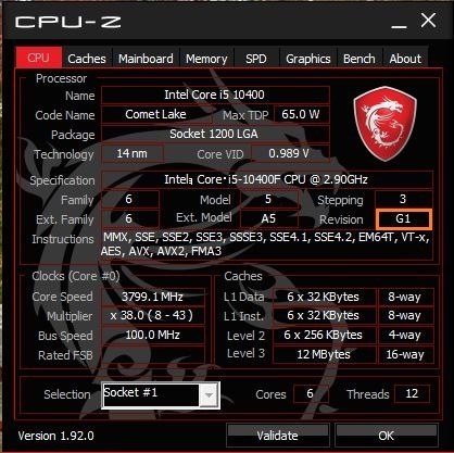 i5 10400(F)には2種類のステッピングがある』 クチコミ掲示板 - 価格.com