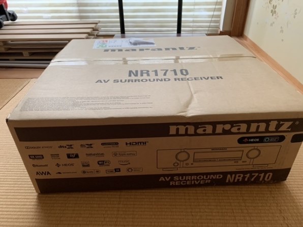 marantz NR1710 シルバー 2019年製 元箱あり