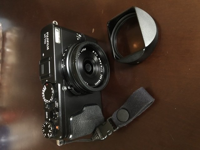 フィルターとフードの利用の参考に』 富士フイルム FUJIFILM X70 の 