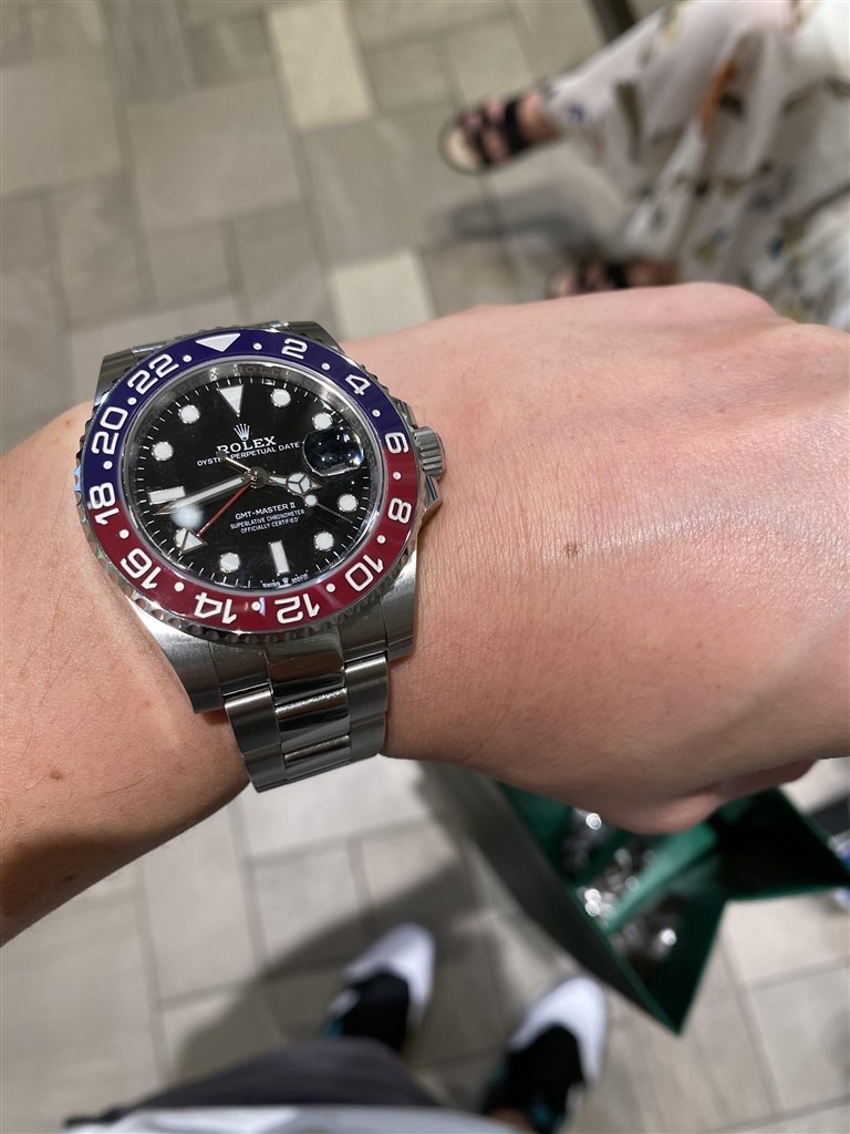 rolex gmt マスター2オイスターブレスのみ