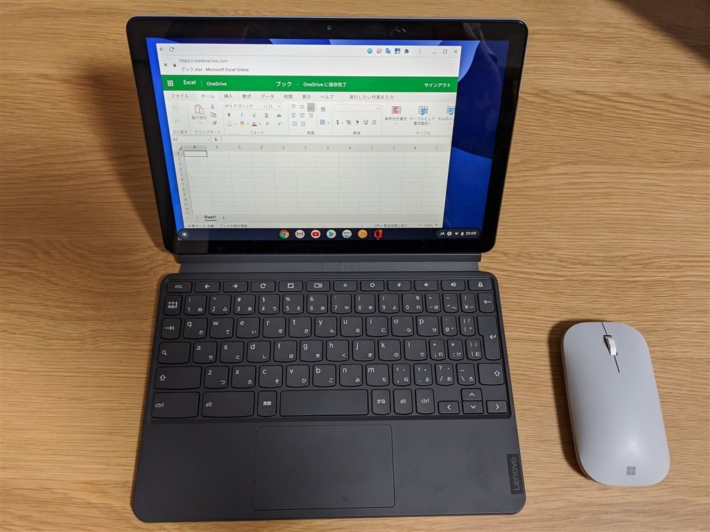 表計算ソフト Lenovo Ideapad Duet Chromebook Za6f0038jp のクチコミ掲示板 価格 Com