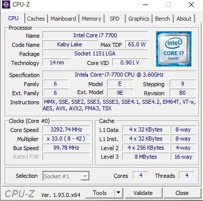 インテル Core I7 7700 Box 価格比較 価格 Com