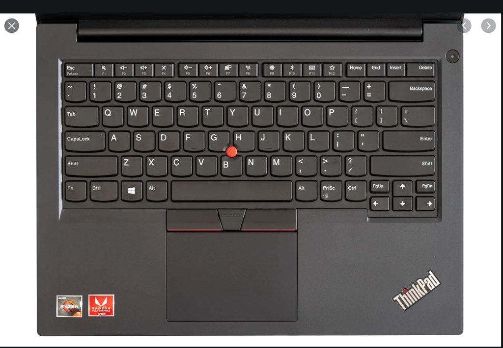 トラックパッドのサイズについて』 Lenovo ThinkPad E495 価格.com限定