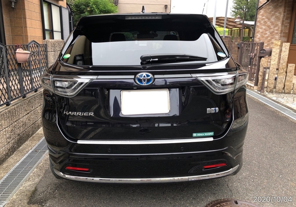 ナンバープレートが傾いていた トヨタ ハリアー 年モデル のクチコミ掲示板 価格 Com