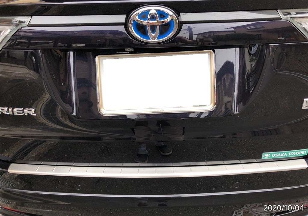 ナンバープレートが傾いていた トヨタ ハリアー 年モデル のクチコミ掲示板 価格 Com