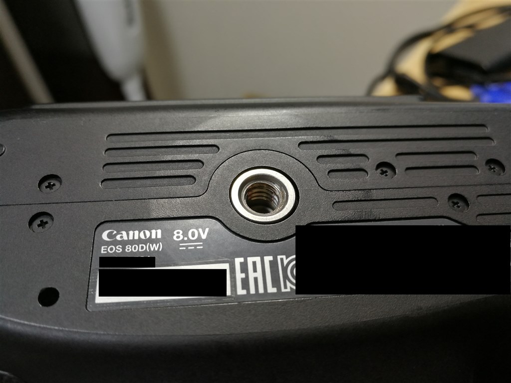 底部に跡』 CANON EOS 80D ボディ のクチコミ掲示板 - 価格.com
