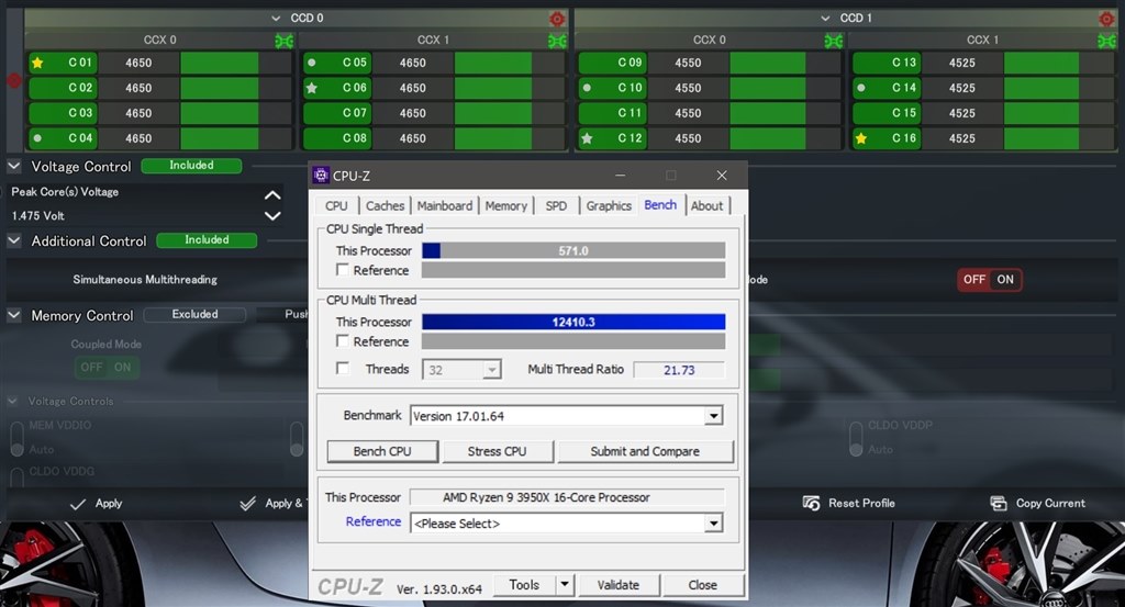 チビライスオーダーページ perCCX指定でCPU-Zベンチ』 AMD Ryzen 9 3950X BOX のクチコミ掲示板
