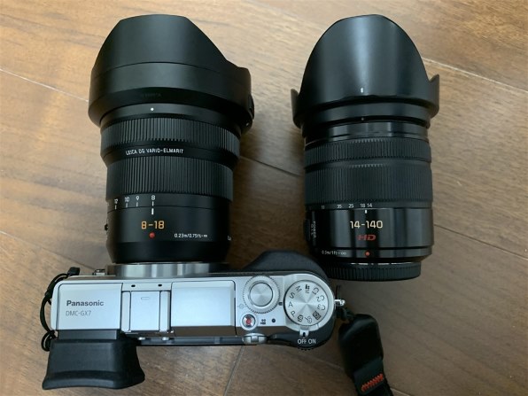 大きさ』 パナソニック LEICA DG VARIO-ELMARIT 8-18mm/F2.8-4.0 ASPH