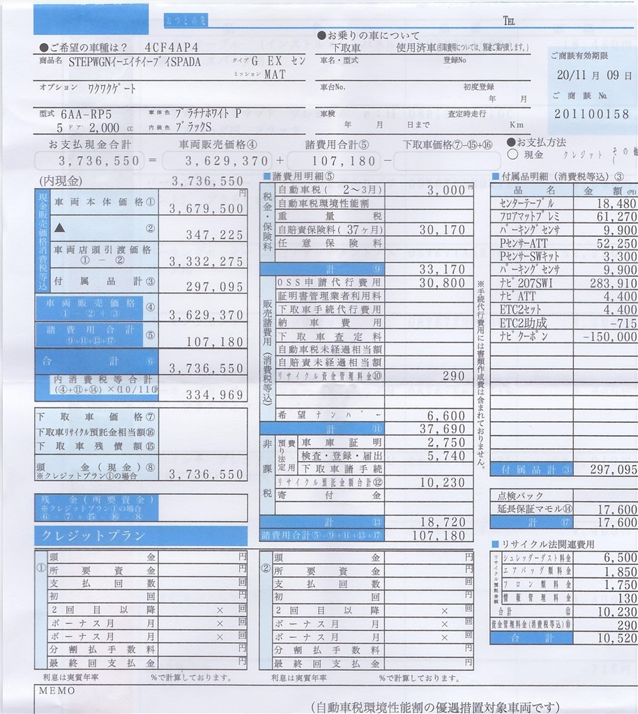 見積診断をお願いします ホンダ ステップワゴン スパーダ ハイブリッド 17年モデル のクチコミ掲示板 価格 Com