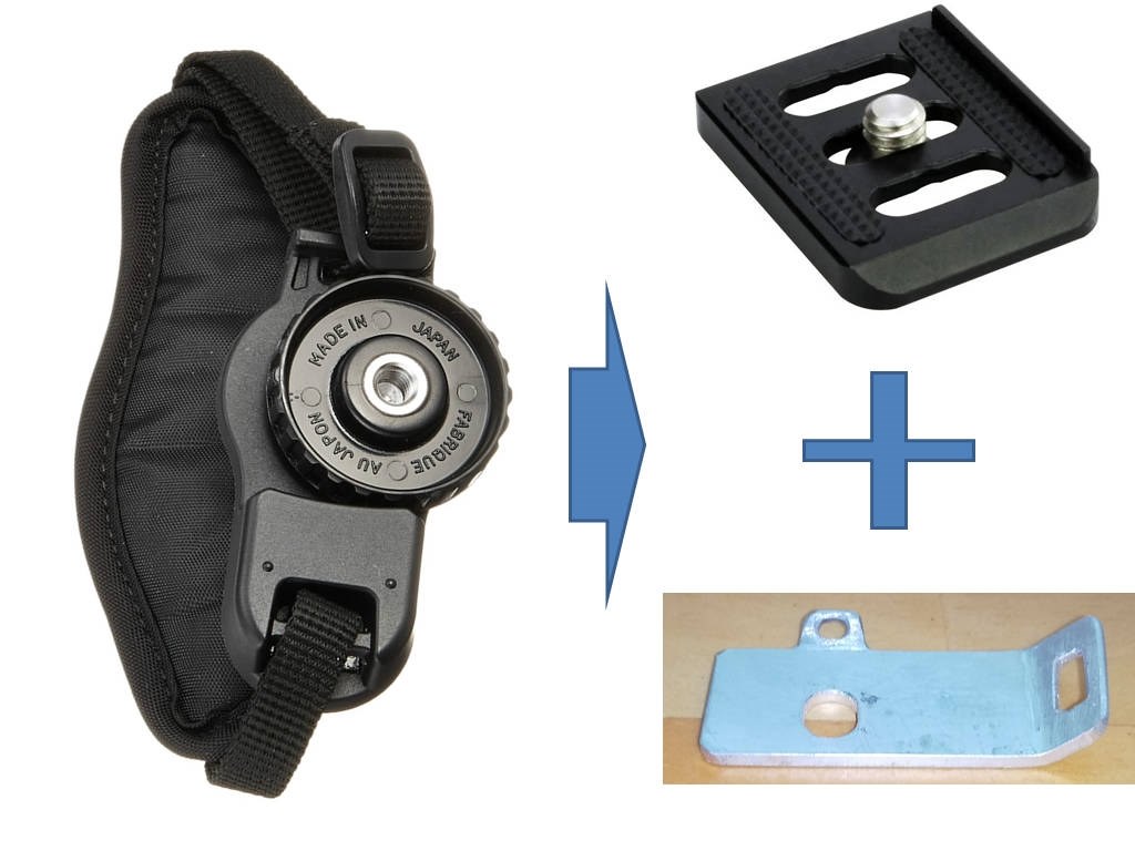 グリップストラップの取り付け。』 SONY α7C ILCE-7CL ズームレンズ