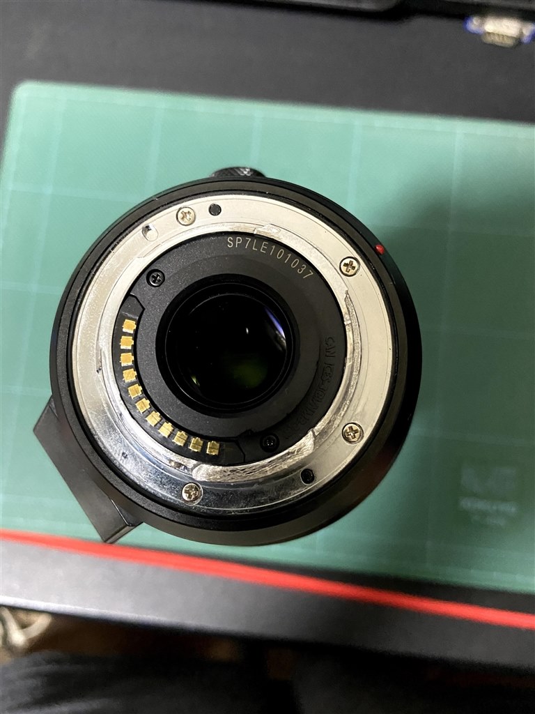 マウント部の破損』 パナソニック LEICA DG VARIO-ELMAR 100-400mm/F4