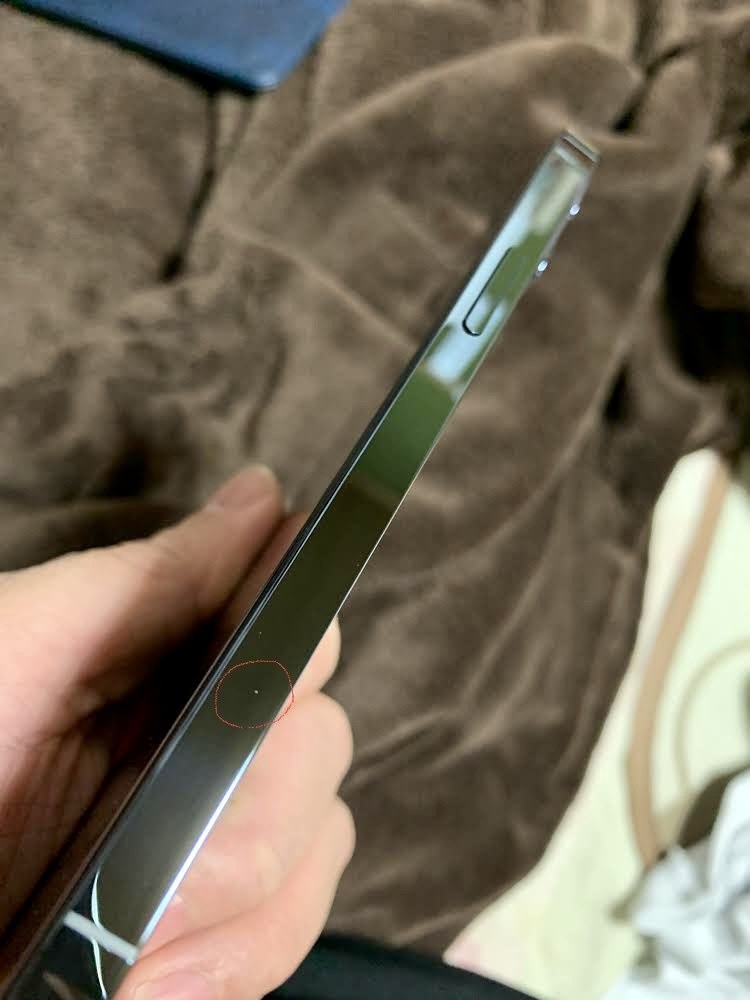 ステンレスフレームの傷 Apple Iphone 12 Pro 256gb Simフリー のクチコミ掲示板 価格 Com