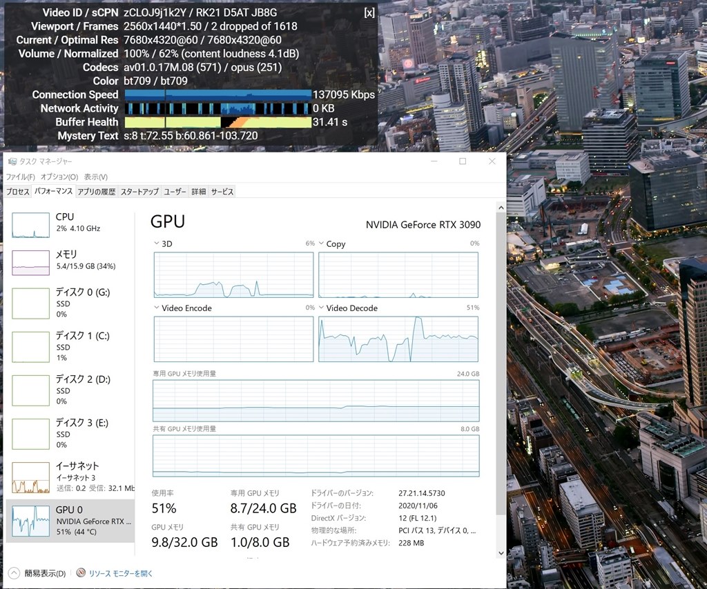 Rtx80tiで動画再生支援が効いてない クチコミ掲示板 価格 Com