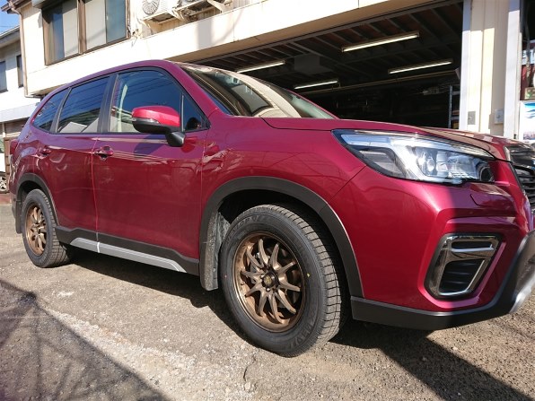 X-Edition に17インチスタッドレス』 スバル フォレスター 2018年