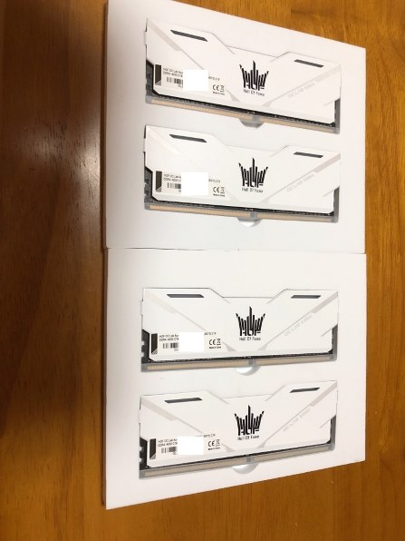 GALAX DDR4 4000MH 8G×2枚、2セット GALAX HOF II DDR4-4000/8GX2 | GALAX DDR4-4000 デスクトップ用メモリ