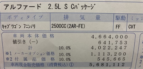 アルファード30系 値引額について トヨタ アルファード 15年モデル のクチコミ掲示板 価格 Com