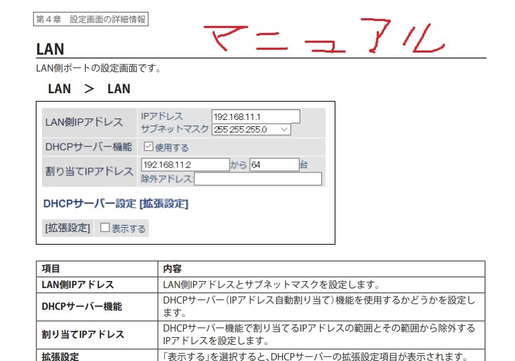 Ipアドレスの固定について バッファロー Airstation Wsr 5400ax6 Mb マットブラック のクチコミ掲示板 価格 Com