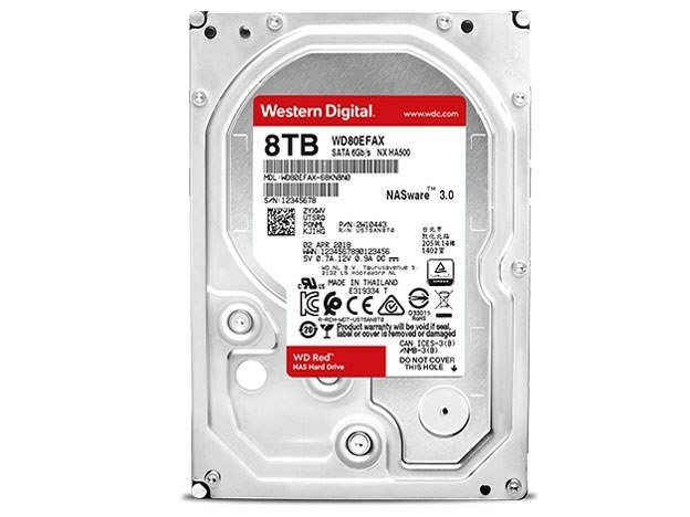 早く姿を消して』 WESTERN DIGITAL WD80EFAX [8TB SATA600 5400] の