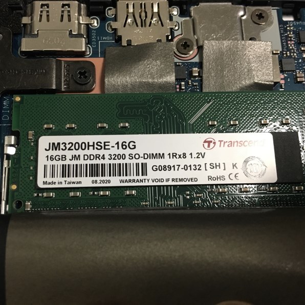 SSD1TB・メモリ16Gx2枚に換装しました』 Dell Inspiron 14 5000