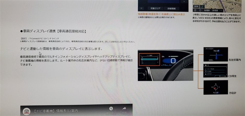 車両ディスプレイ連携機能 トヨタ プリウス 15年モデル のクチコミ掲示板 価格 Com