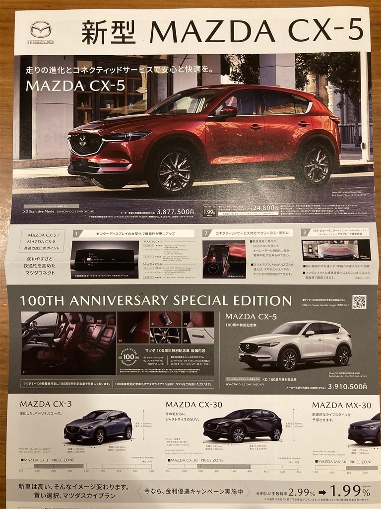 100周年記念車cx-5 25Ｓ』 マツダ CX-5 2017年モデル のクチコミ掲示板 - 価格.com