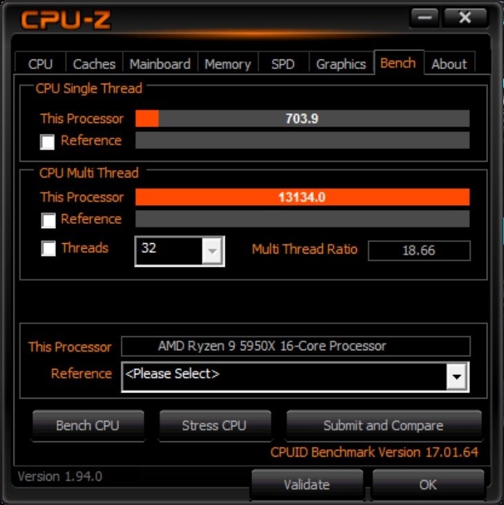 5950XデフォルトでCPU-Zベンチシングル700台に到達』 AMD Ryzen
